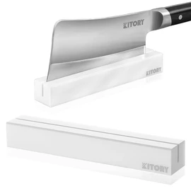8'' Square Cleaver Knife Block, Knife Stand/Holder especialy for Square Cleaver Knife Display or Exhibition - Elegant Transparent Acrylic, From Kitory