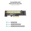 UGREEN M.2 NVME PCIe 3.0 X4 X8 X16 Adapter Card,