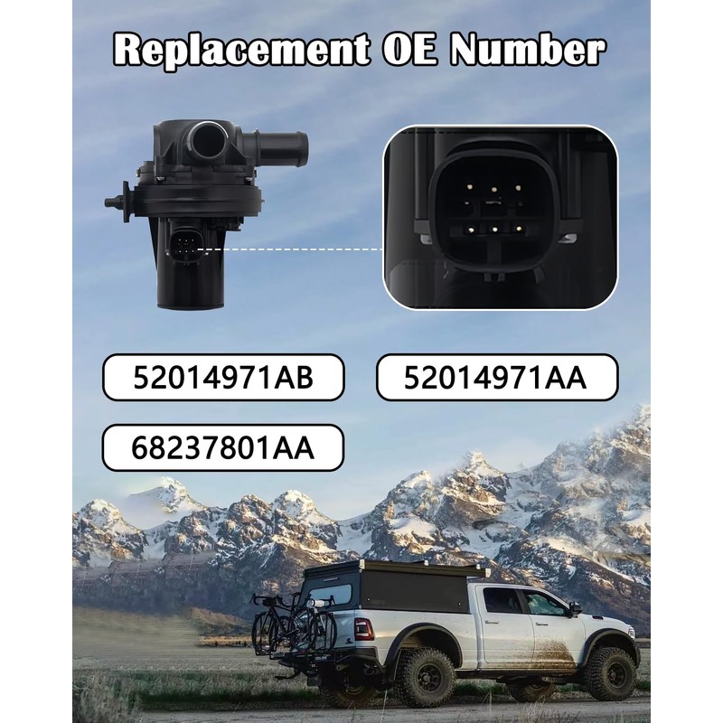 3 Way Heater Control Valve Compatible for 1500 3.0L 2014