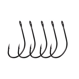 Trout Spoon Hooks, Pack of 12, Trout Hooks, Indicator Hooks, Fishing Hooks (Hook No. 6 (Black))
