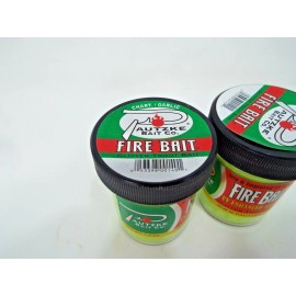 Pautzke Lot of 2 Pautzke Fire Bait Dough Glitter Trout Fishing Bait 1.5oz CHART./GARLIC