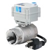 HSH-Flo 1" DN25 110-230VAC Normally Closed CF8/Stainless Steel 304 Manual