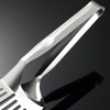 AIMALL 12.2-Inch Steak Clip, Thickened Stainless Steel Fried Fish Turner,