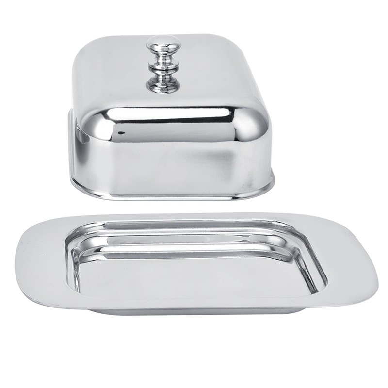 ANKROYU Stainless Steel Butter Box with Lid Food Grade Cheese