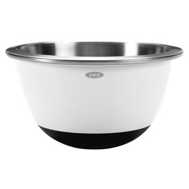 OXO 1071851 Stainless Steel Mixing Bowl (Small), White