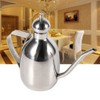1Pc 0.35L Stainless Steel Olive Oil Dispenser Vinegar Pot Bottle