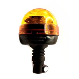 MelTruck® LED Beacon Orange Warning Light 12 V 24 V R65 R10 Flex Flash Light 4 Flashes