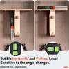 HARDELL Digital Angle Finder, 8 inch 230mm T-Bevel Protractor Ruler,