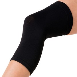 D&M 109691 Asmedy Knee Supporter, For Knees, 1 Piece, For Both Left & Right Use, Made in Japan, Black, M Size, Level 4, Sleeve Type N, Fixed, Support, Stretchy, Compression
