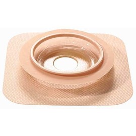 Natura Moldable Stomahesive Skin Barrier Accordian Flange 33-45mm, 70mm with Hydrocolloid Flexible Collar 421035 Qty 10 Per Box