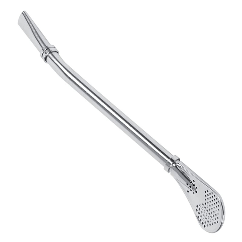 Mate Tea Bombilla Stainless Steel Mate Gourd Bombilla Straw Spoon