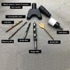 Hand-Free Dust Collector Upgraded Hole Saw Dust Extraction Tool Vacuum