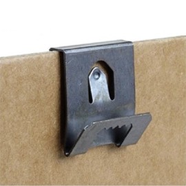 Taskar Clip Over Sawtooth Frame Hanger 2-3mm Board (100 Pack) Picture Hanging
