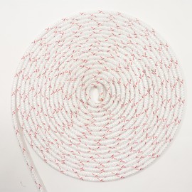 New England Ropes 1/4in (6mm) Sta-Set X White 80 Feet Long