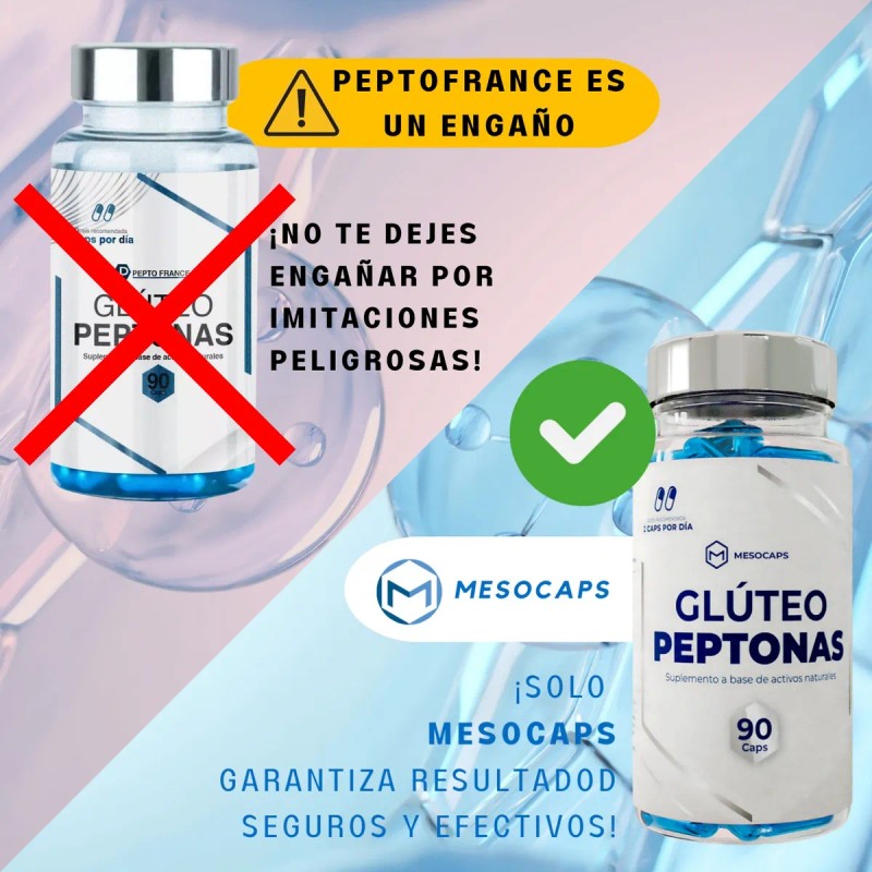 Glúteo Peptonas En Polvo Boom Booty + Cápsulas Peptonas