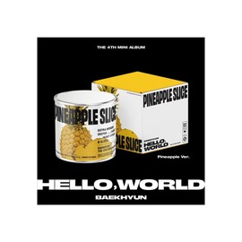 BAEKHYUN EXO - Hello, World [Pineapple Ver.] First Press Limited Edition