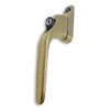 Gold UPVC Universal Inline Window Handle Double Glazing Espag Lock