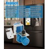 Refrigerator Water Inlet Valve Assembly Fits for LG, Replace AJU55759303