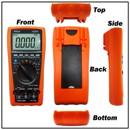 AideTek VC97A 3 3/­4 Auto range digital multimeter all func T-RMS back light USA