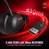 ATTACK SHARK L30 PRO Wireless Gaming Headset,7.1 Surround Sound, 50mm