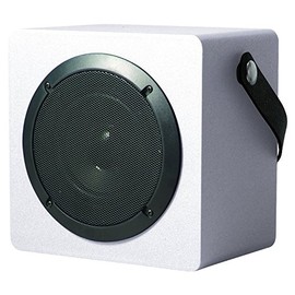 Coby CSBT-317-WHT Tune Box Portable Bluetooth Speaker, White