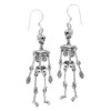 Anatomy Skeleton Bones .925 Sterling Silver Gothic Moving Parts Spooky