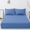 Fitted Bed Sheets 30cm 12 inch Deep Soft Comfy Microfiber