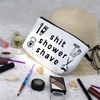Livel lhood shower shave Makeup Bag Cute Small Organizer Zipper
