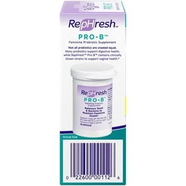 Rephresh Pro-B Probiotic Feminine Supplement, 30 Capsules (Pack of 3)