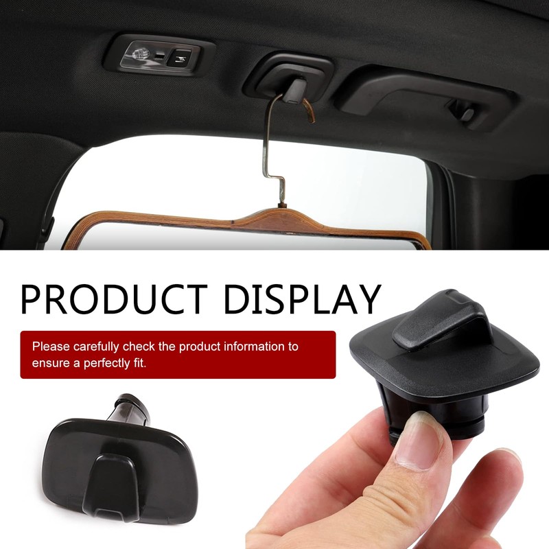Roof Storage Hooks, ABS Plastic Compact Structure Interior Car Hanger