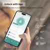 IRONZON Fingerprint Door Lock Smart Door Lock with Keypad with