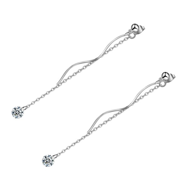 Healeved Elegant Long Tassel Earrings for Women for Work Party