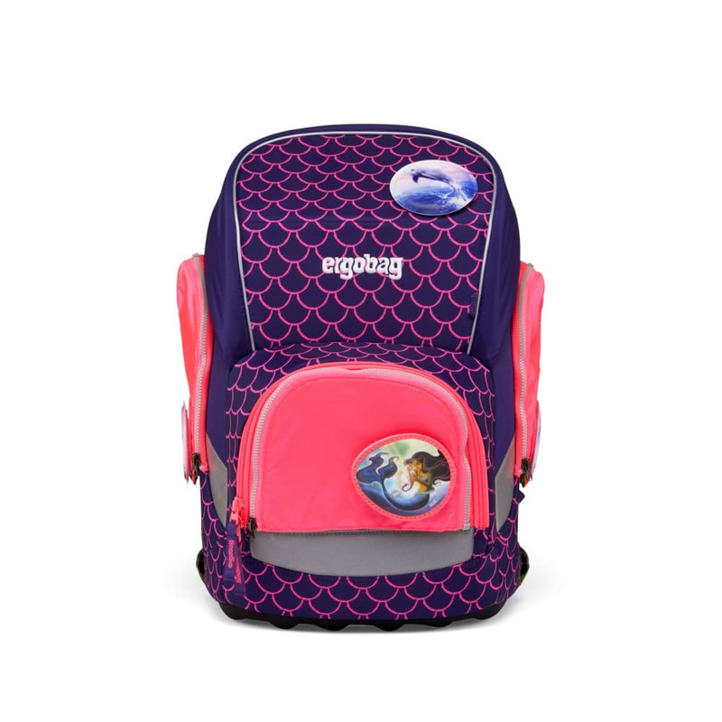 ergobag Fluo Zip Set Visibility Set Pack Cubo and Cubo