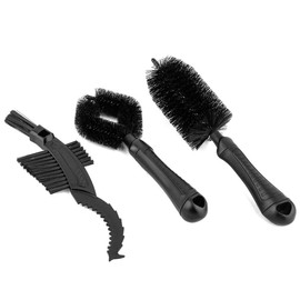 HOUSON Bicycle Cleaning Brush Set - Nylon Bristles - For Tires, Spokes & Cassette