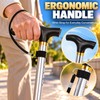 Foldable Walking Cane for Everyday Mobility – 5-Level Adjustable Lightweight