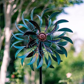 VEWOGARDEN 360° Outdoor Wind Spinner+Small Wind Spinners for Yard and Garden