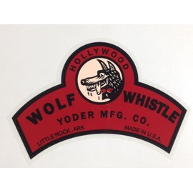 Wolf Whistle Decal Chevy Pontiac Buick 36 37 39 40 41 42 47 48 49 50 51 SM
