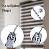 Oversized 10mm Ball Chain Stoppers for #10 Beaded Ball Chains