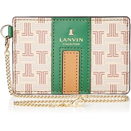 Lanvin Collection 65-6510 Pass Case, Felia Purse, light brown/green