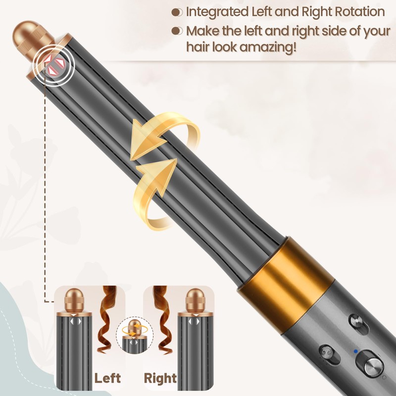 PUREGUST 1.2IN Long Hair Barrels Attachment Compatible with Dyson Airwrap