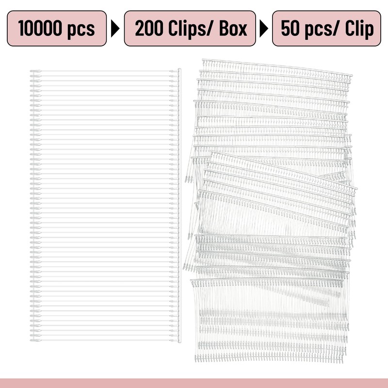 Mr. Pen- Standard Tagging Gun Fasteners, 2 Inch, 10000 pcs,