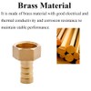 SEIWEI G 1/2" Female Thread x 12mm Barbed Hose Pipe