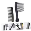 Beavorty 8pcs Wide Tooth Hair Comb for Curly Straight Hair