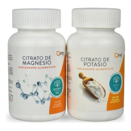 Pack Citrato De Magnesio Y Potasio 60 Cap 900 Mg C/u