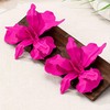 Hot Pink Flower Earrings for Women Big Floral Earrings Large