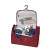 Hanging Cosmetic Bag Kinston, Mottled red, Cosmetic case