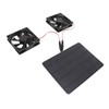 Solar Panel Fan Kit 12V 10W Portable Universal Energy Saving