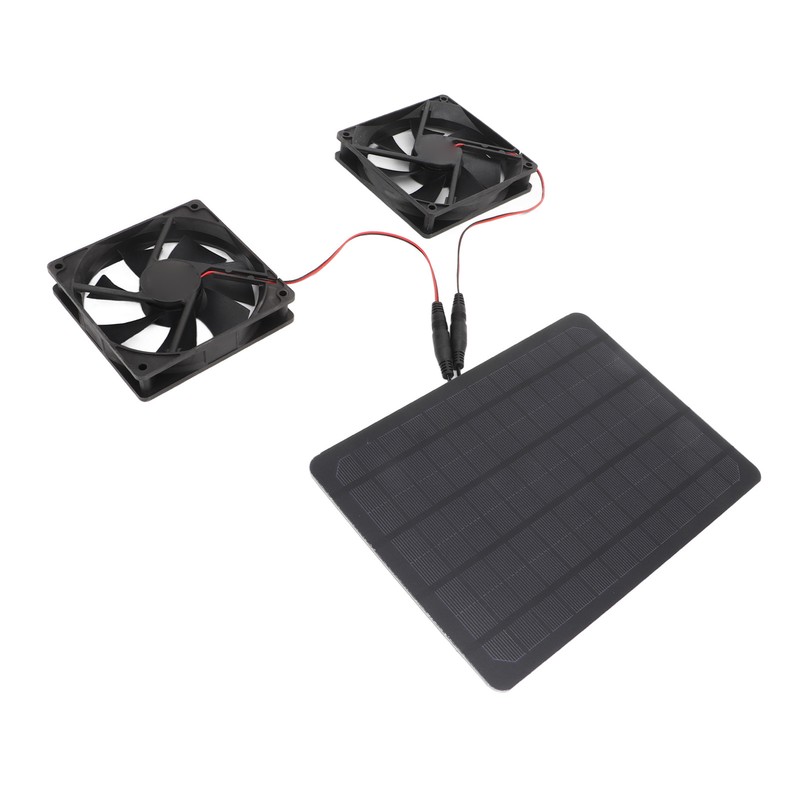 Solar Panel Fan Kit 12V 10W Portable Universal Energy Saving