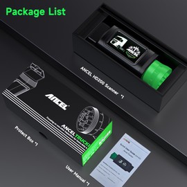 ANCEL HD200 Heavy Duty Truck OBD2 Scanner Diagnostic Speed Limit Code Bluetooth