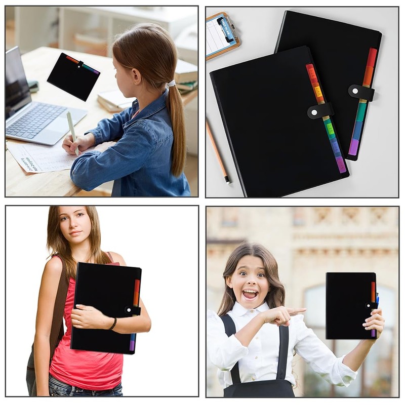 A4 Document Folder, Expanding Folder with 7 Compartments, A4 Folder